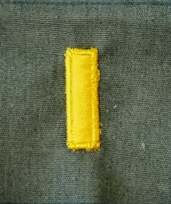 2nd Lieutenant, Sew-On Color